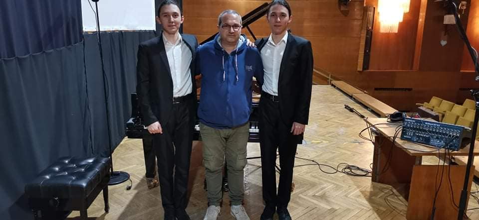 Звукозапис рояли с Хасан и Ибрахим Игнатови