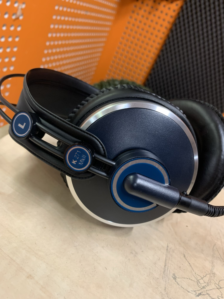 headphones studio performers